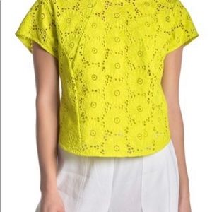 Diane von Furstenberg Nellie Cropped Eyele…